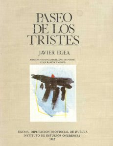 Primera edición Paseo de los tristes (Diputación de Huelva, 1982)