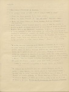 Notas manuscritas cuaderno Sonetos diente de oro. E-MS-1 (2-24)