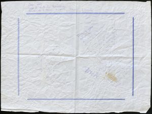 Notas julio 1999. Caja E-MS-3-018 (E-14) Mantel RENFE.