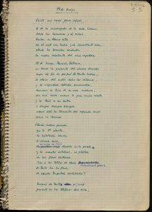 Manuscrito Javier Egea 19 de mayo (A boca de parir) E-MS-2 (3-3)