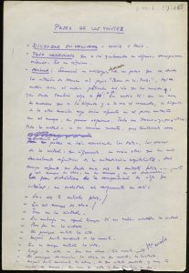 Manuscrito proyecto Paseo de los tristes. E-MS-1 (1-168)