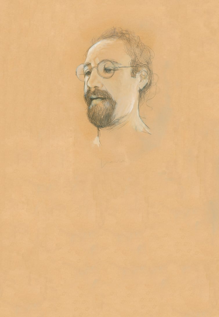 Dibujo de Juan Vida para la Asociación del Diente de Oro